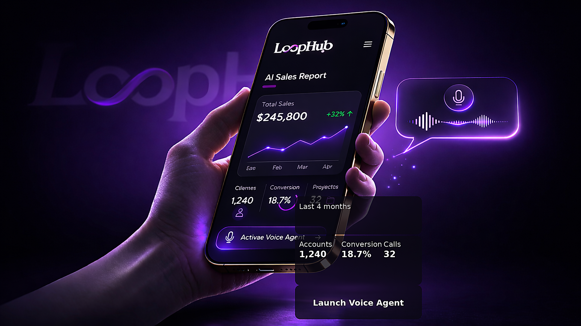 AI Sales Bot — Live Interface